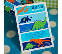 Dinosaur Birthday Party Printable Invitation